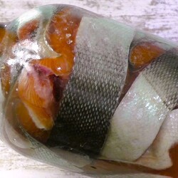 "Семужка из кеты" Мастер класс по засолке красной рыбы в банках, засолка свежего лосося