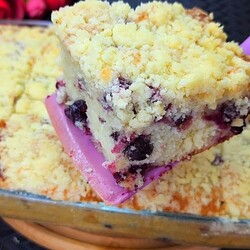 Когда совсем нет времени! Нежный пирог к чаю за 5 минут!  Всё смешал и в духовку