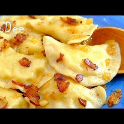 Вареники с картошкой - Вы влюбитесь в это тесто для вареников - Вкусный и простой рецепт!