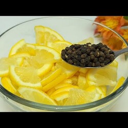 Pfeffer und Zitrone mischen, das hält jung❗ -3 kg in 5 Tagen