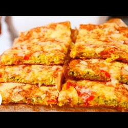 ШЕДЕВР из кабачков лучше чем пицца! Просто натрите 2 кабачка! Кабачки вкуснее мяса. Быстро и вкусно