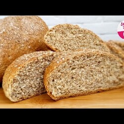 Молочно-отрубной Хлеб. Такой точно не купить, а приготовить ПРОСТО! Съели целый батон сразу