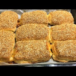 Этот рецепт продается по 1000 штук в день в известной кондитерской❗️Роллы с сыром и кунжутом♨️