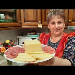 Самый простой и вкусный рецепт твёрдого сыра!