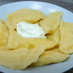 Вареники с картошкой, луком и салом, а также рецепт правильного теста