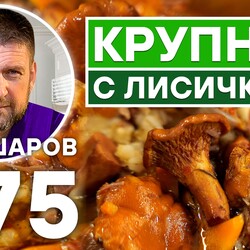 275. КРУПНИК ИЗ ГОВЯДИНЫ С ЛИСИЧКАМИ.