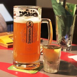 10. Рецепт коктейля Чпок (пиво с водкой)