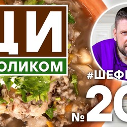 202. ЩИ С КРОЛИКОМ В ПЕЧИ. ГОТОВИМ НАСТОЯЩИЕ ЩИ В РУССКОЙ ПЕЧИ.