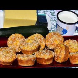 Mafini sa tikvicama i sirom recept