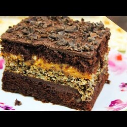 CIASTO CZEKOLADOWY KAPRYS - PRZEPIS KROK PO KROKU - BOMBOWA KUCHNIA