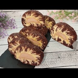 Самый вкусный и быстрый рулет ТОРНАДО! Нежнейший, Тает во рту! Красиво, Просто и Быстро!