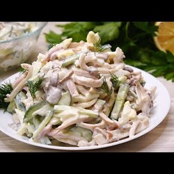 Салат Очень Очень Вкусный. Рецепт просили все кто у меня пробовал.