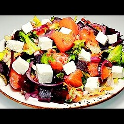 Beetroot and orange salad recipe | Tasty and healthy