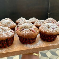 кексы на фруктовом йогурте