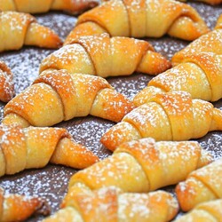 ВКУСНО - НЕ ЗНАЧИТ ДОРОГО!  РОГАЛИКИ к ЧАЮ РЕЦЕПТ | Кулинарим с Таней