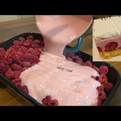 Kolač sa malinama - jednostavno brzo  često ćete ga praviti