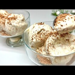 Ein Dessert, das man, einmal probiert, immer wieder essen möchte. Rezept in 5 Minuten. 3 Zutaten!