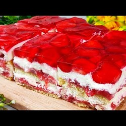 Der berühmteste Sommerkuchen, der auf der Zunge zergeht. Unglaublich leckerer Kuchen in 15 Minuten