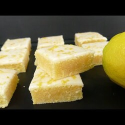 Приготовьте это лимонное блаженство! Лимонный брауни с белым шоколадом!