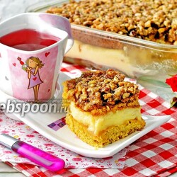 Торт с пудингом