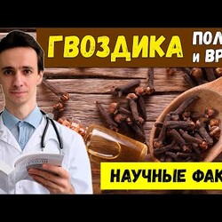 Вот что делает ГВОЗДИКА с организмом. Польза и вред. Противопоказания. Медицинские факты 2022
