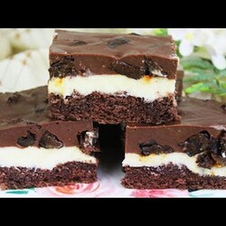 PIJANA ŚLIWKA - PYSZNE CIASTO CZEKOLADOWO-ŚLIWKOWE Z KREMEM BUDYNIOWYM - PRZEPIS - BOMBOWA KUCHNIA