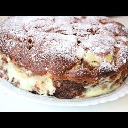 Bakina kuhinja - sjajan sočni kolač sa bananama i pudingom