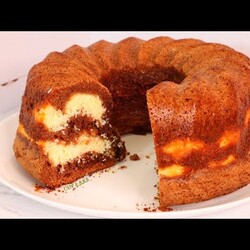 Такого Вы еще НЕ ПРОБОВАЛИ! ШОКОЛАДНЫЙ кекс с ТВОРОЖНО-КОКОСОВОЙ начинкой | Оливьедка