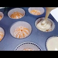 I have never eaten tangerine muffins as delicious as these!