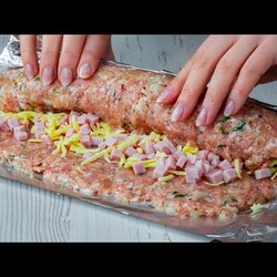 Forget about meatballs. Put the roulade in the oven for a fantastic dinner