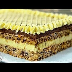 Самый вкусный торт!  Киевский торт! Простой рецепт!