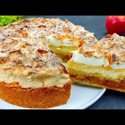 Schnell und einfach! Der perfekte Apfelkuchen, den Sie sofort lieben werden. Leckeres Rezept!