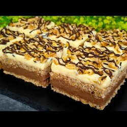 Das berühmteste Dessert dieses Herbst!!! Cremiger Schoko-Nuss-Kuchen, der in Ihrem Mund schmilzt.