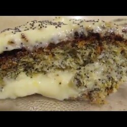 Маковый торт.Сочный,  легкий и очень вкусный торт с маком. Haşhaşlı pasta nasıl yapılır.