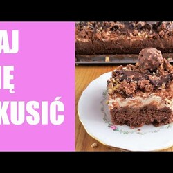 CIASTO "ROCHER" | Ciasto z kremem orzechowym i mascarpone | Tort orzechowy z Nutellą