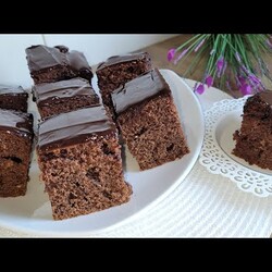 Błyskawiczny murzynek na dużą blachę