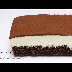 Пляцок/торт ПТАШИНЕ МОЛОКО рецепт з 80-х років. Простий крем без яєць, желатину, сметани чи вершків.