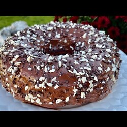 кекс в шоколадной глазури