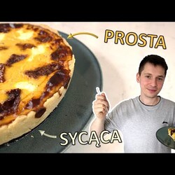 Krucha tarta z dynią, serem i pomidorami