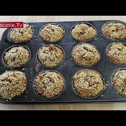 Muffiny dyniowe z jabłkiem i orzechami :: Skutecznie.Tv [HD]