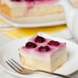 Пирог с вишней и заварным кремом на Вкусном Блоге