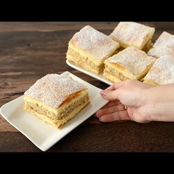 Sie glauben, Sie kennen diesen Kuchen? Haselnuss-Blätterteig Kuchen - Rezept