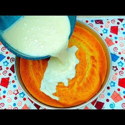 кекс с пропиткой из сгущёнки
