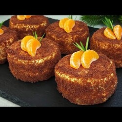 Das neueste Dessert zu Weihnachten! Dessert in 15 Minuten. Leckeres Rezept für die ganze Familie.