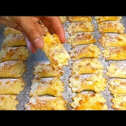 Лёгкий рецепт Печенье с творожной начинкой