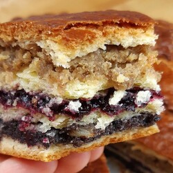 Королевский ПИРОГ, трёхслойный / Пасхальная Выпечка English subtitles