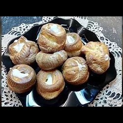 Поповеры, ленивые эклеры, на 5 яиц