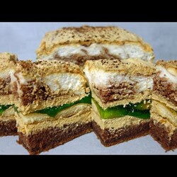 Ciasto Hrabina. Nie tylko pięknie wygląda, ale też rewelacyjnie smakuje !! Przepyszne ciasto !!