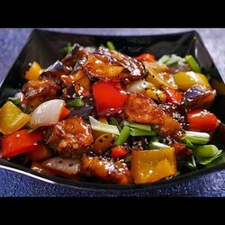 БАКЛАЖАНЫ ПО-КИТАЙСКИ КИСЛО-СЛАДКИЕ