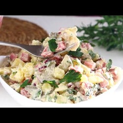 Любимый Салат всех Мужчин! Немецкий КАРТОФЕЛЬНЫЙ Салат/Такой же Вкусный как и ОЛИВЬЕ